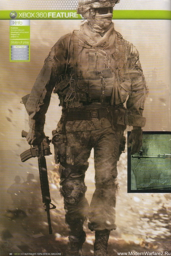 Modern Warfare 2 - Modern Warfare 2 в Австралийском журнале Official Xbox 360 Magazine