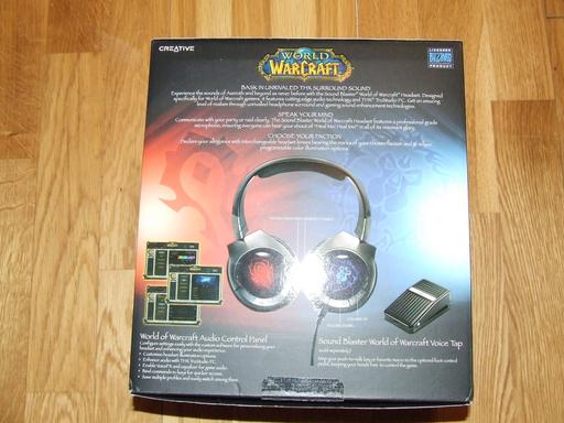 World of Warcraft - Обзор наушников Creative Sound Blaster World of Warcraft Headset